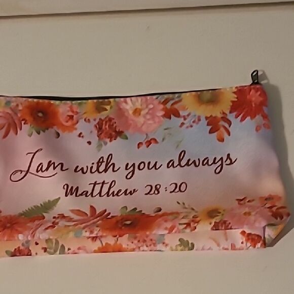 Matthew 28:20 Cosmetic Bag - Picture 1 of 4